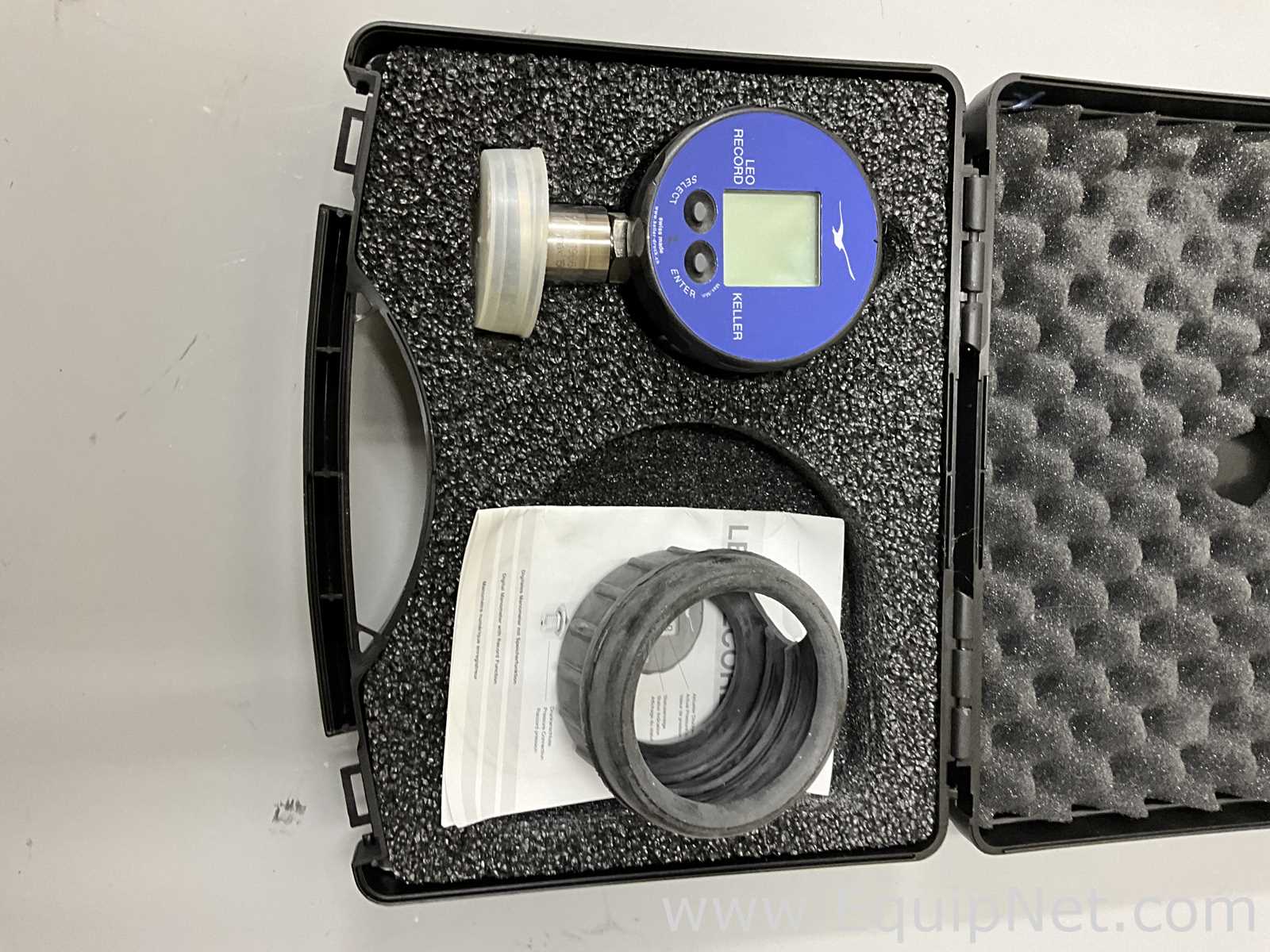 Lot of 5 Keller Leo Record -1 to 3 Bar Digital Manometers