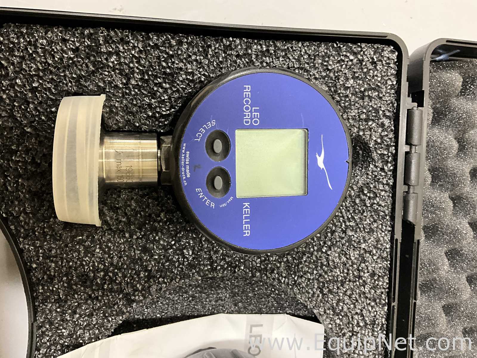 Lot of 5 Keller Leo Record -1 to 3 Bar Digital Manometers