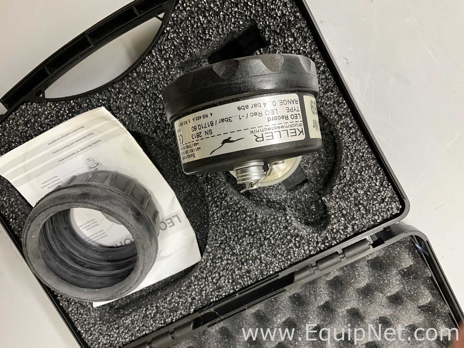 Lot of 5 Keller Leo Record -1 to 3 Bar Digital Manometers