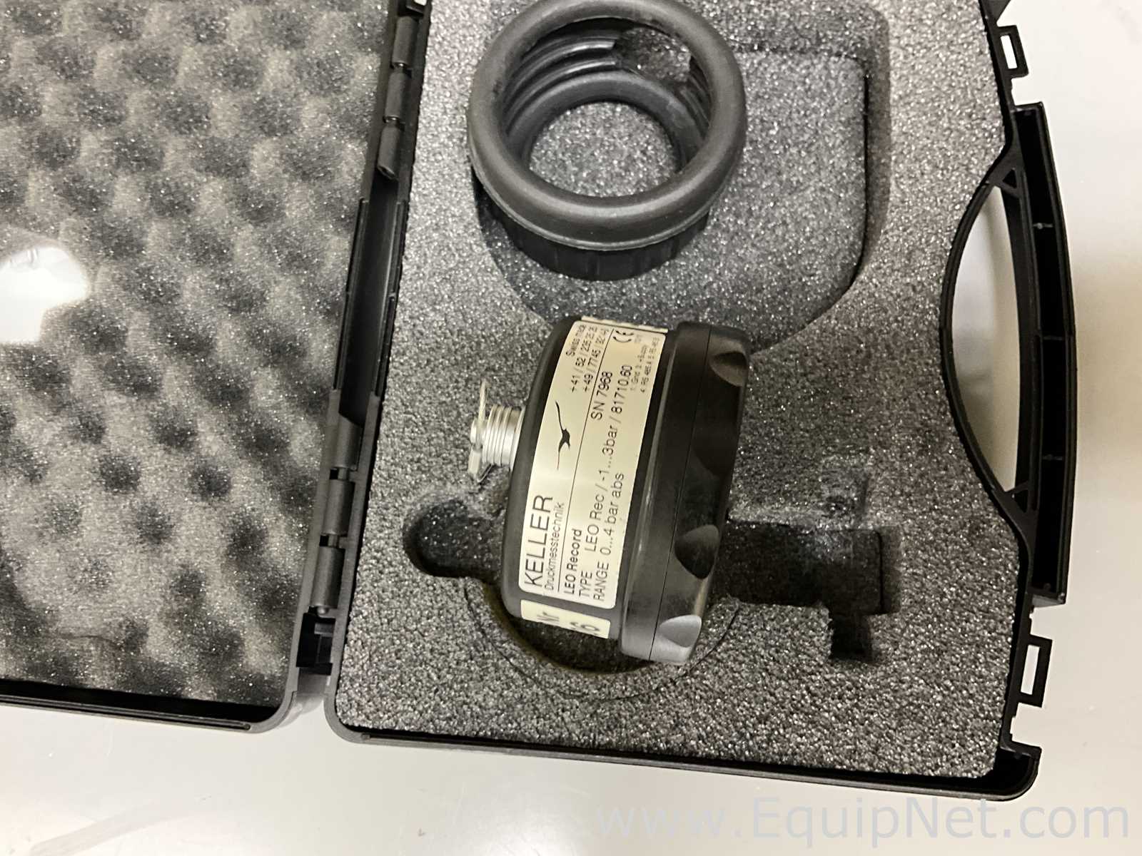 Lot of 5 Keller Leo Record -1 to 3 Bar Digital Manometers