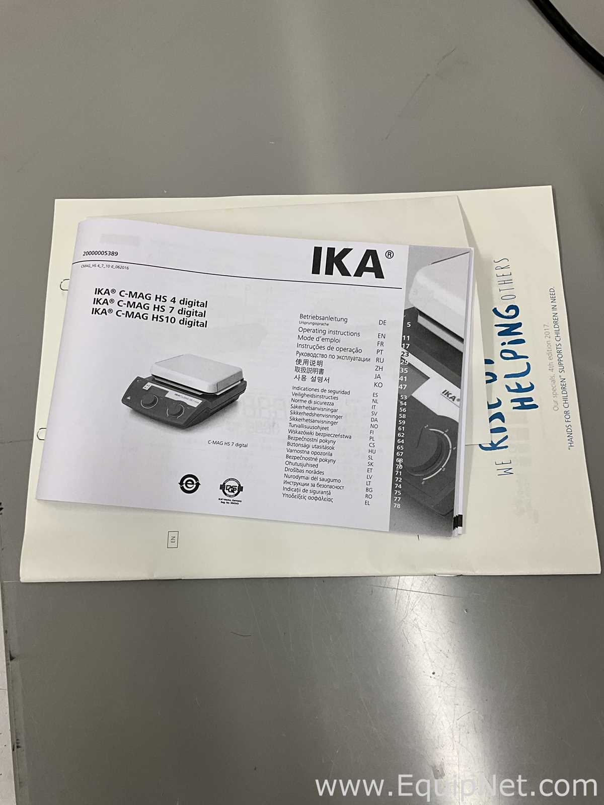 Unused IKA C-MAG HS7 Stirring Hot Plate