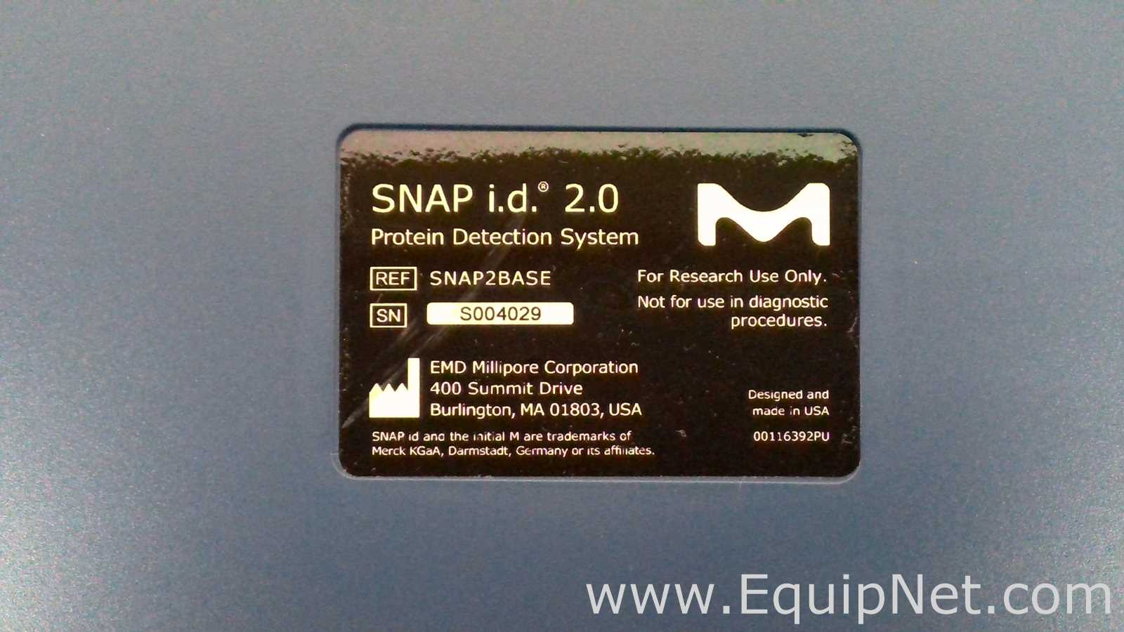 Millipore SNAP i.d. 2.0 Protein Detection System