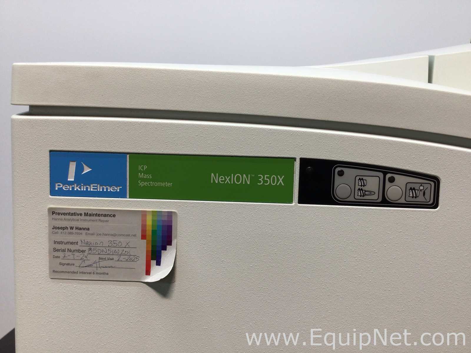 Espectrómetro Perkin Elmer NexION 350x