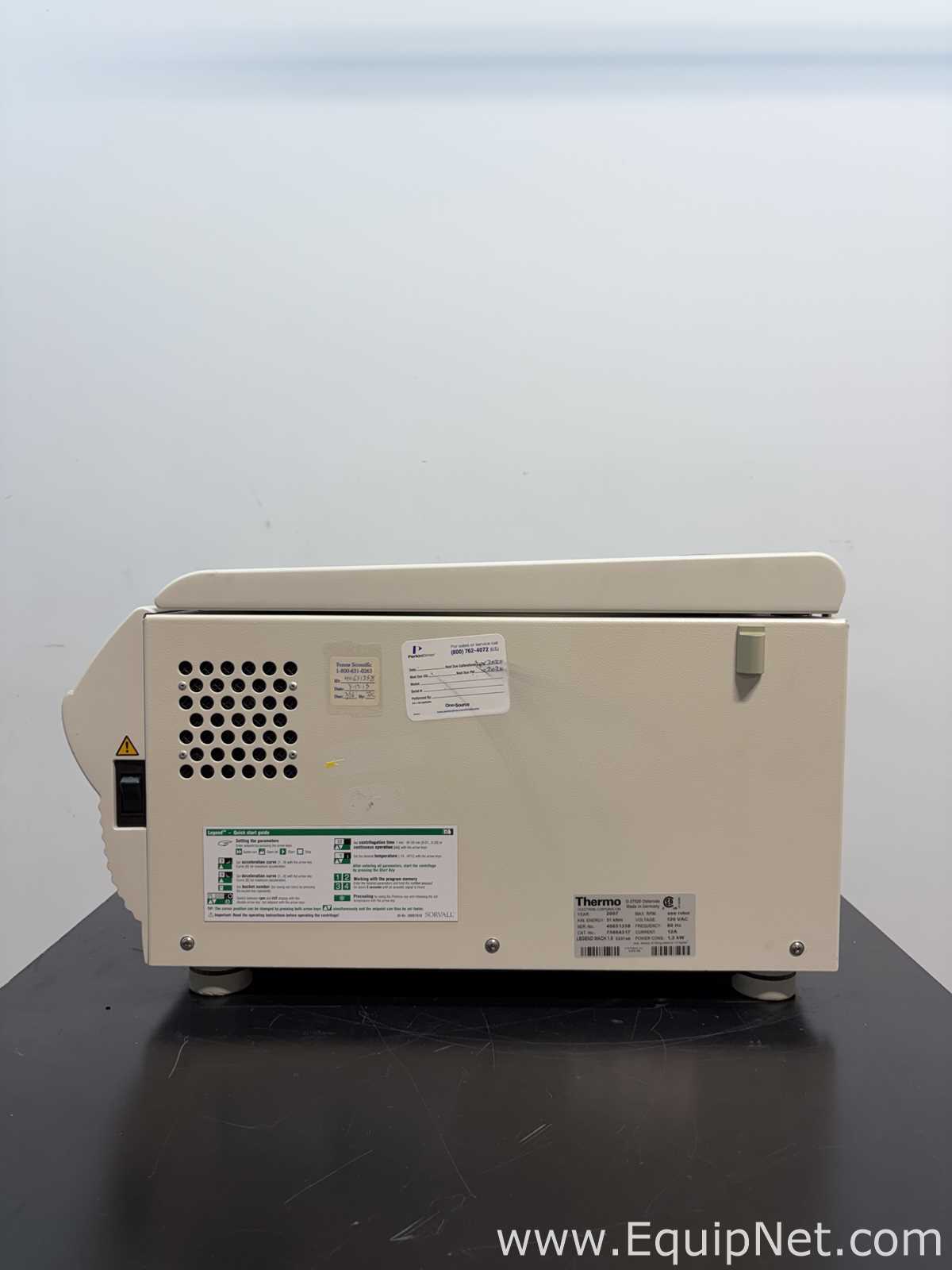 Thermo Electron Sorvall Legend MACH 1.6 Centrifuge