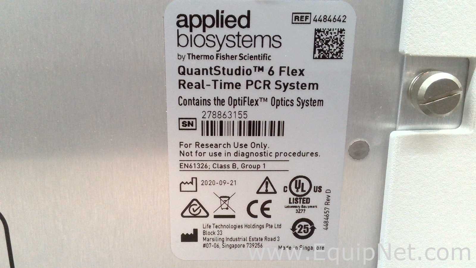 Applied Biosystems QuantStudio 6 Flex Real-Time PCR System