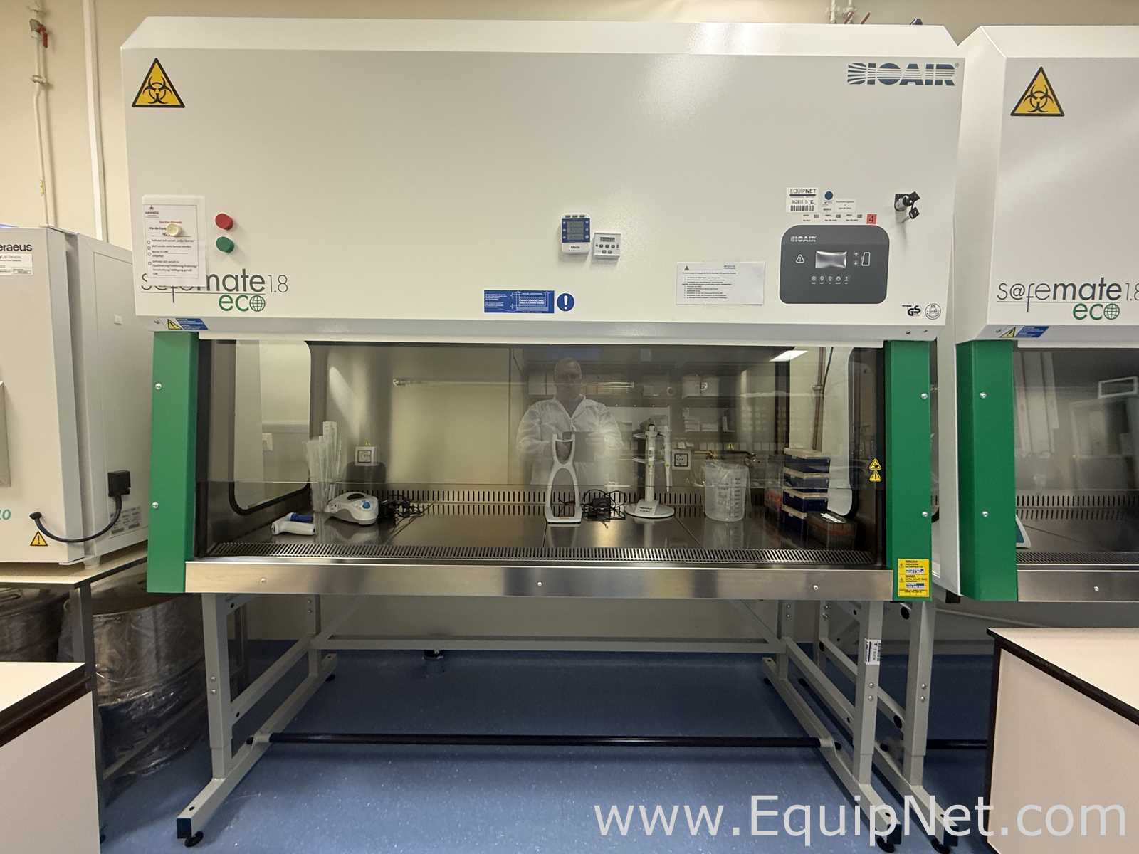 Cabina de Seguridad Biológica BioAir Safemate Eco 1.8