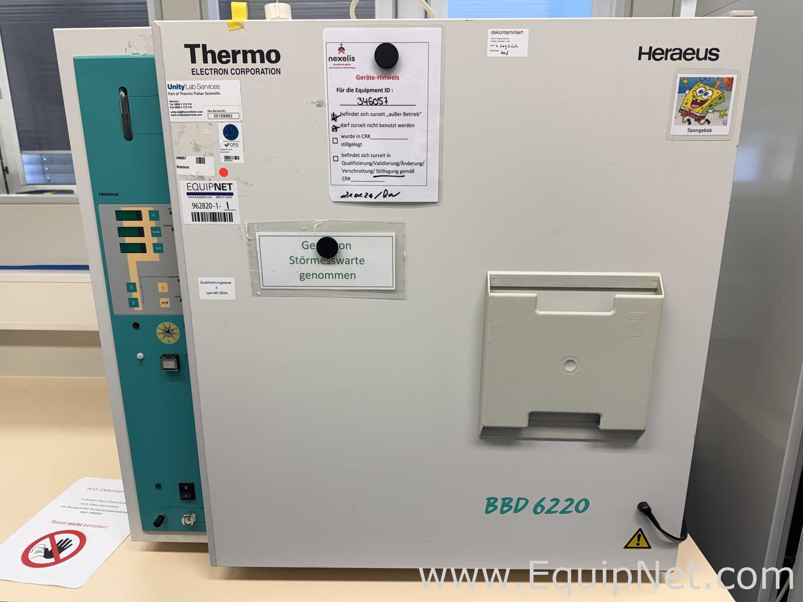 Incubadora Thermo Electron Corporation BBD 6220