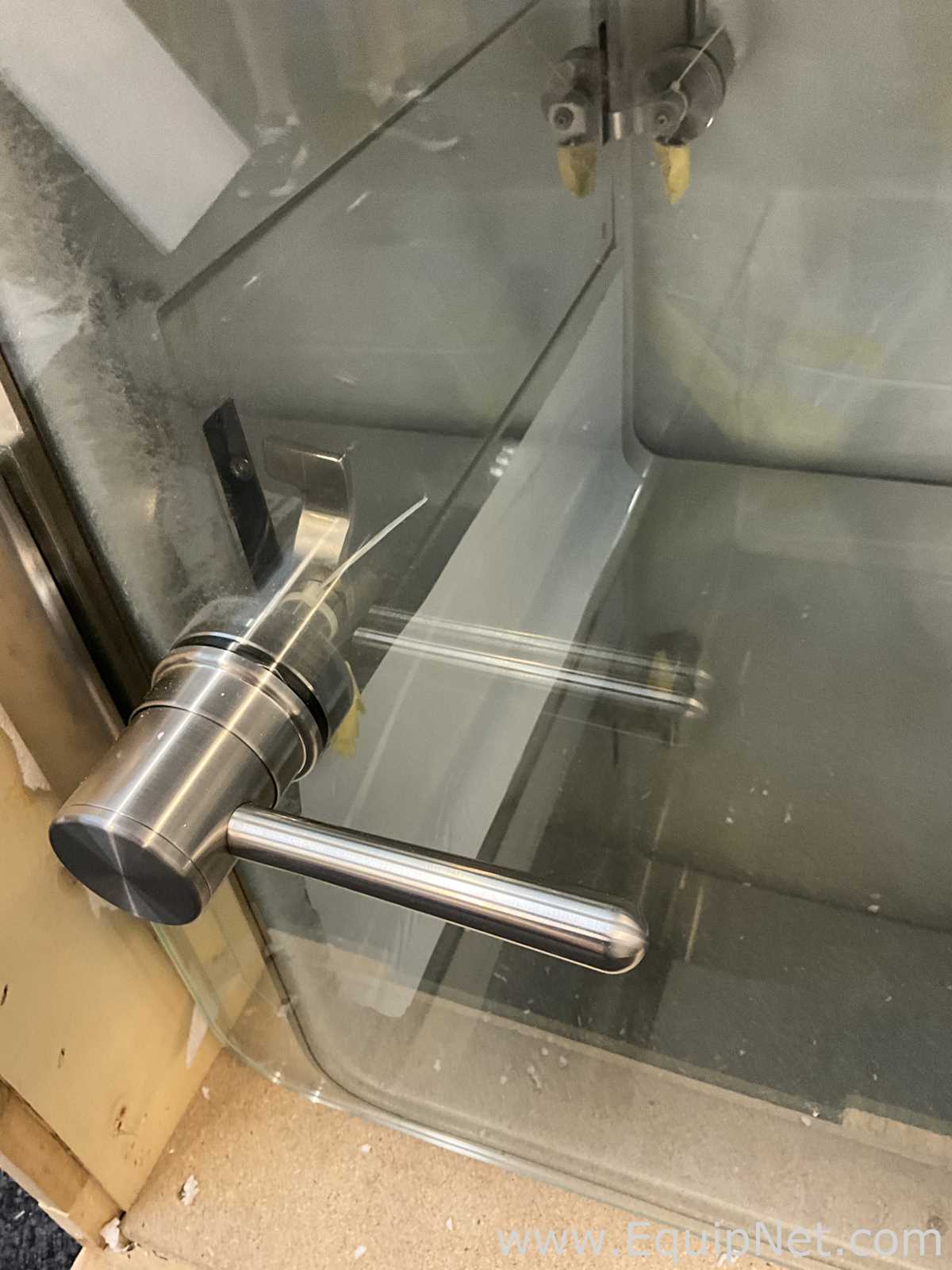 Unused Custom Made Material Airlock Double Door Clean Rom Transfer Hatch