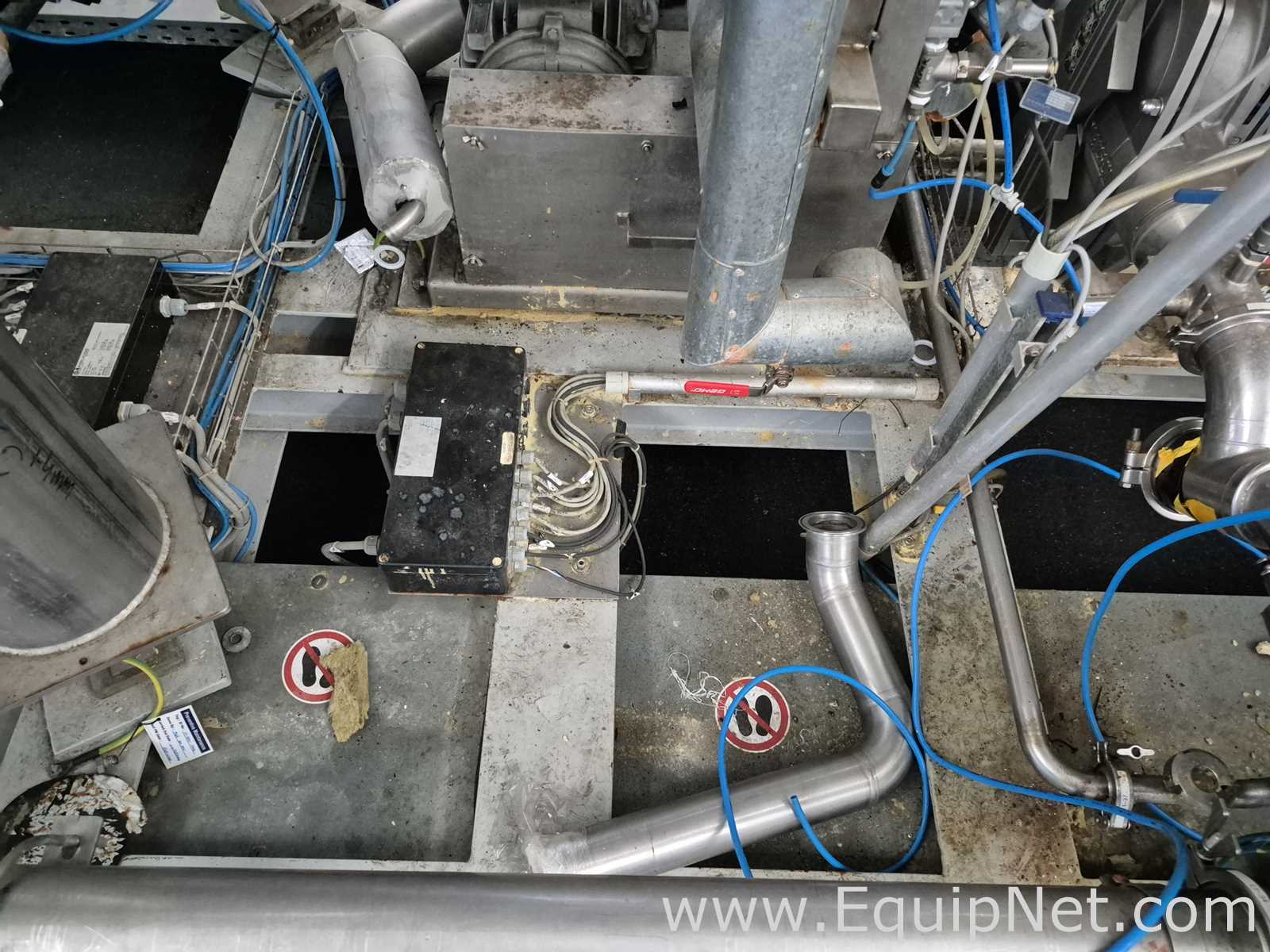 NETZSCH Industrial Premix Extension Skid 1-2 - Two 4,000 L Agitator Tanks, Maxshear Mixer and Pump