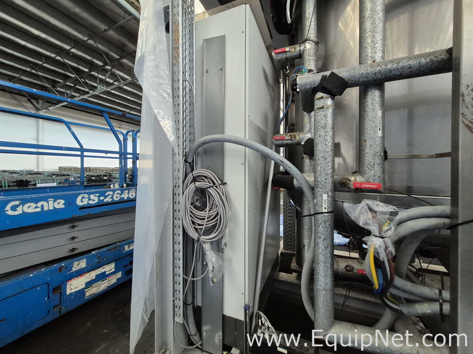 NETZSCH Industrial Premix Extension Skid 1-2 - Two 4,000 L Agitator Tanks, Maxshear Mixer and Pump