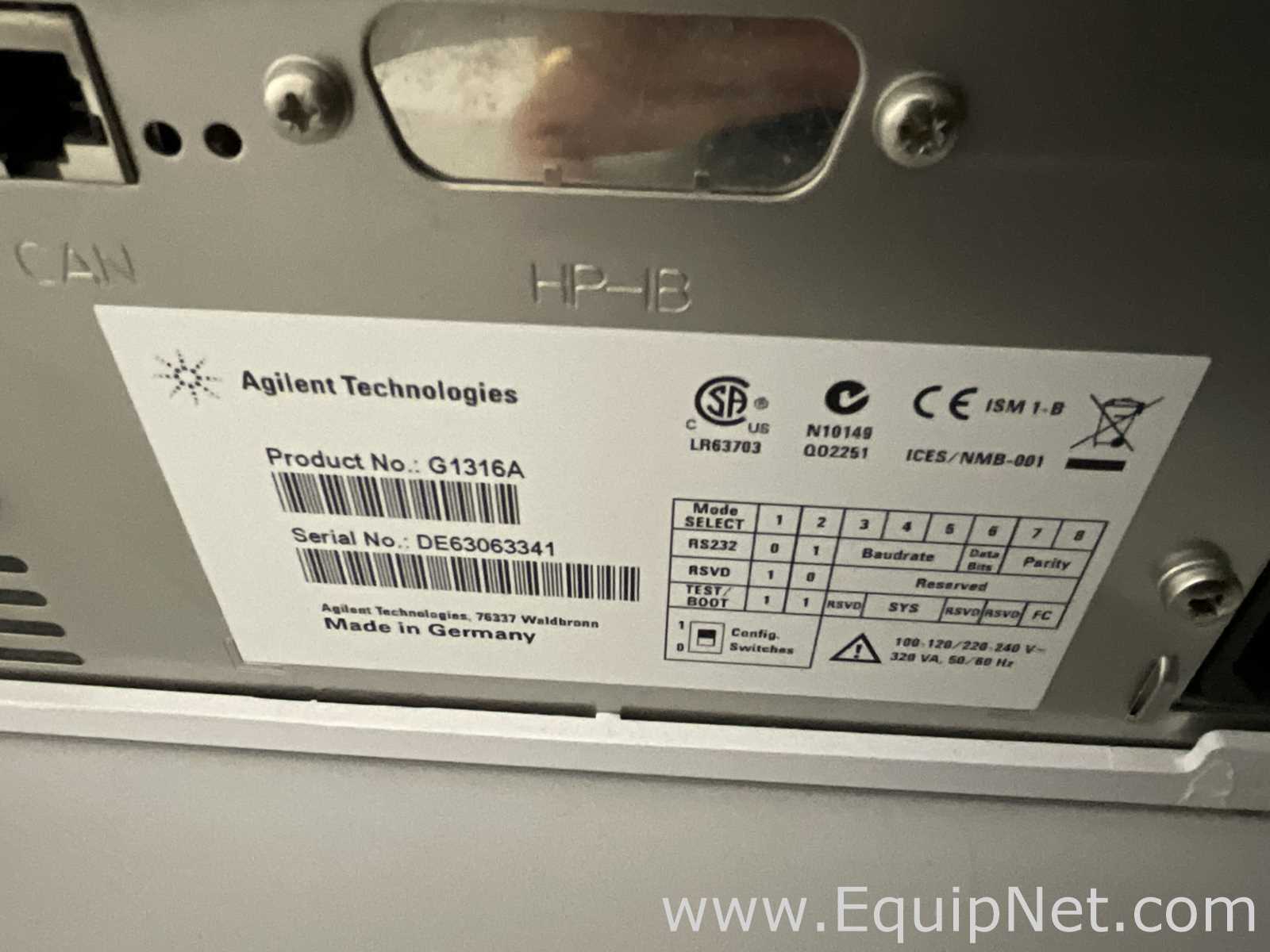 Sistema HPLC Agilent Technologies 1260 Infinity II