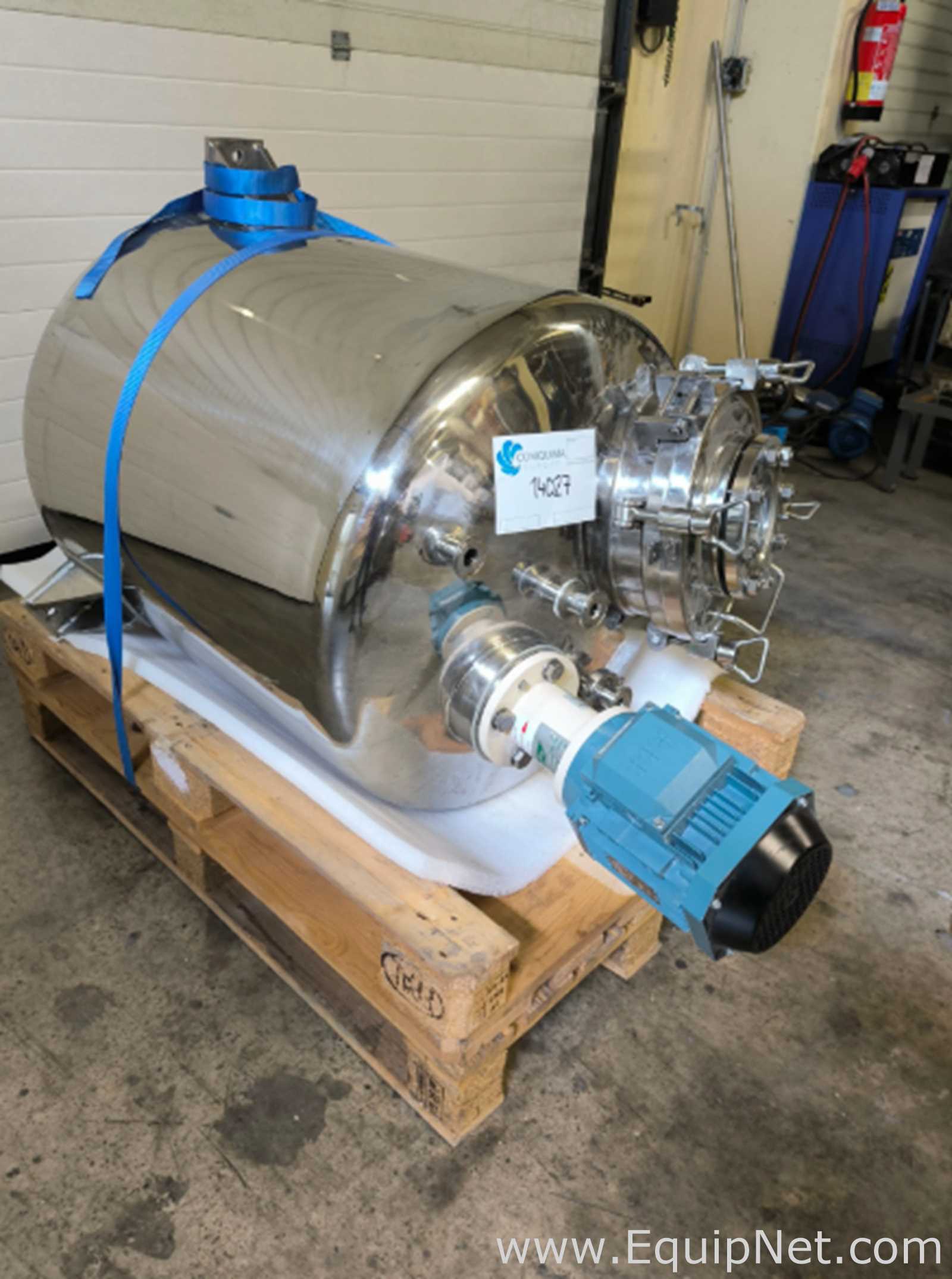 Tanque aço inox Tinsmacal .  370 Litros
