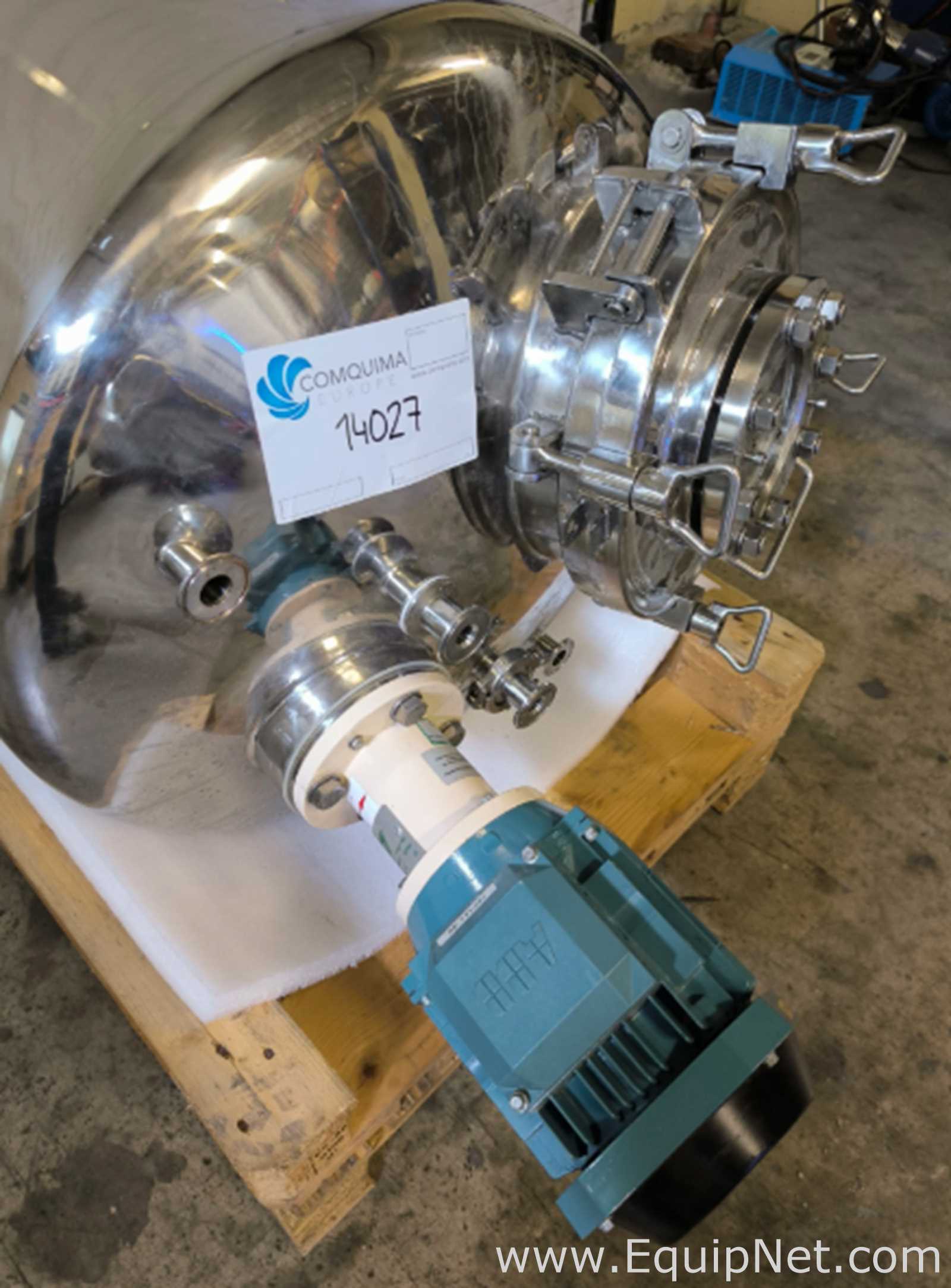 Tanque aço inox Tinsmacal .  370 Litros