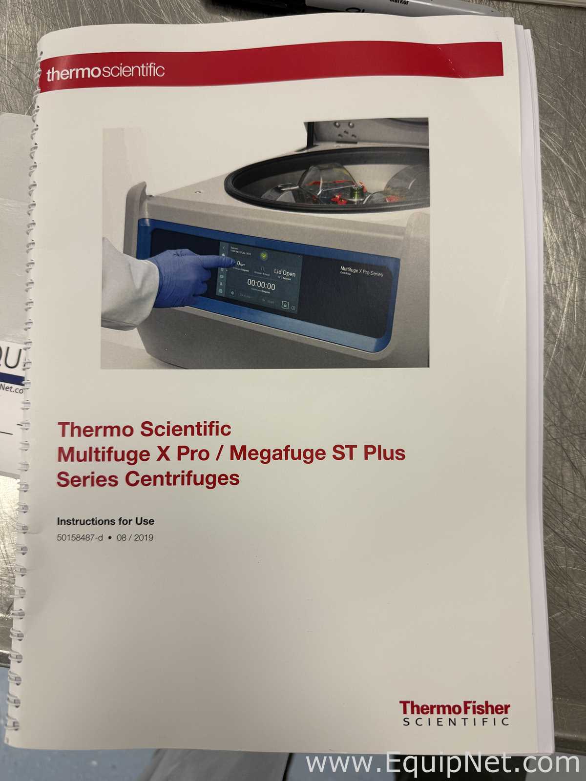 Centrífuga para laboratorio Thermo Fisher Scientific Megafuge ST4R Plus