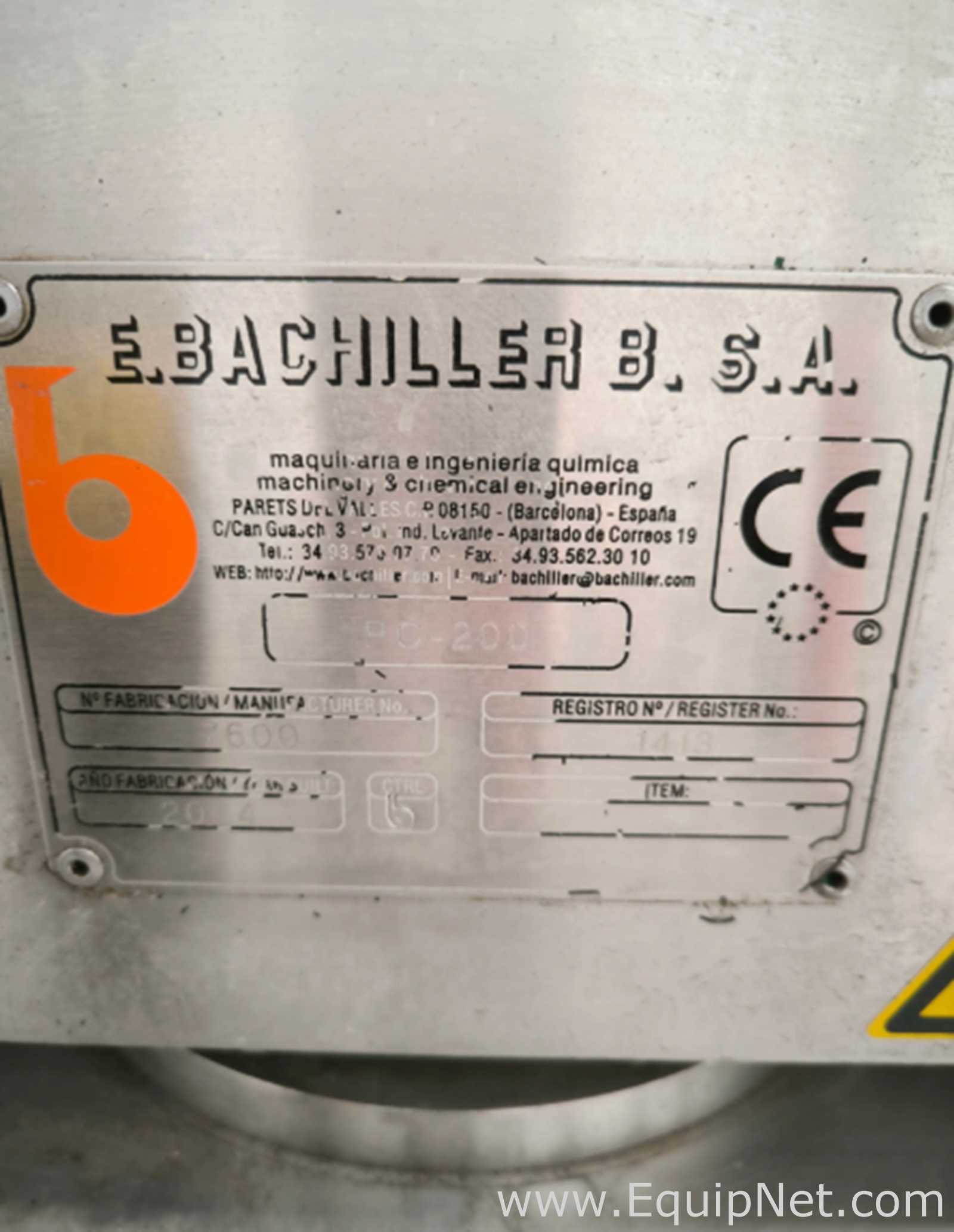 Reactor Acero inoxidable Bachiller BAXHMIX PC200