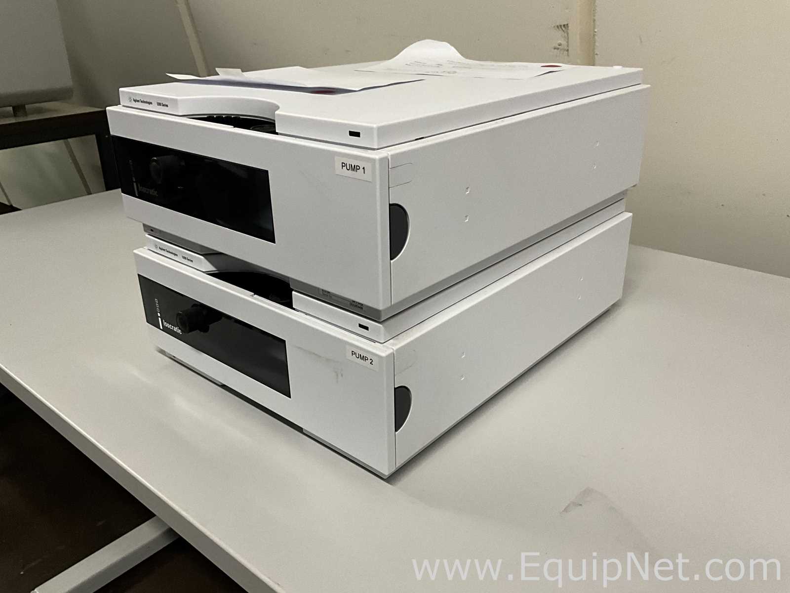 Lot of 2 Agilent Technologies 1200 Series Iso Pumps