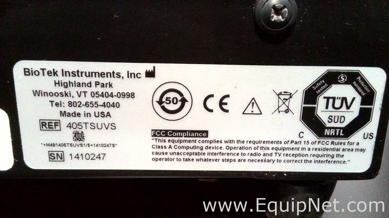 Lavadora - Placa BioTek Instruments 405 Select