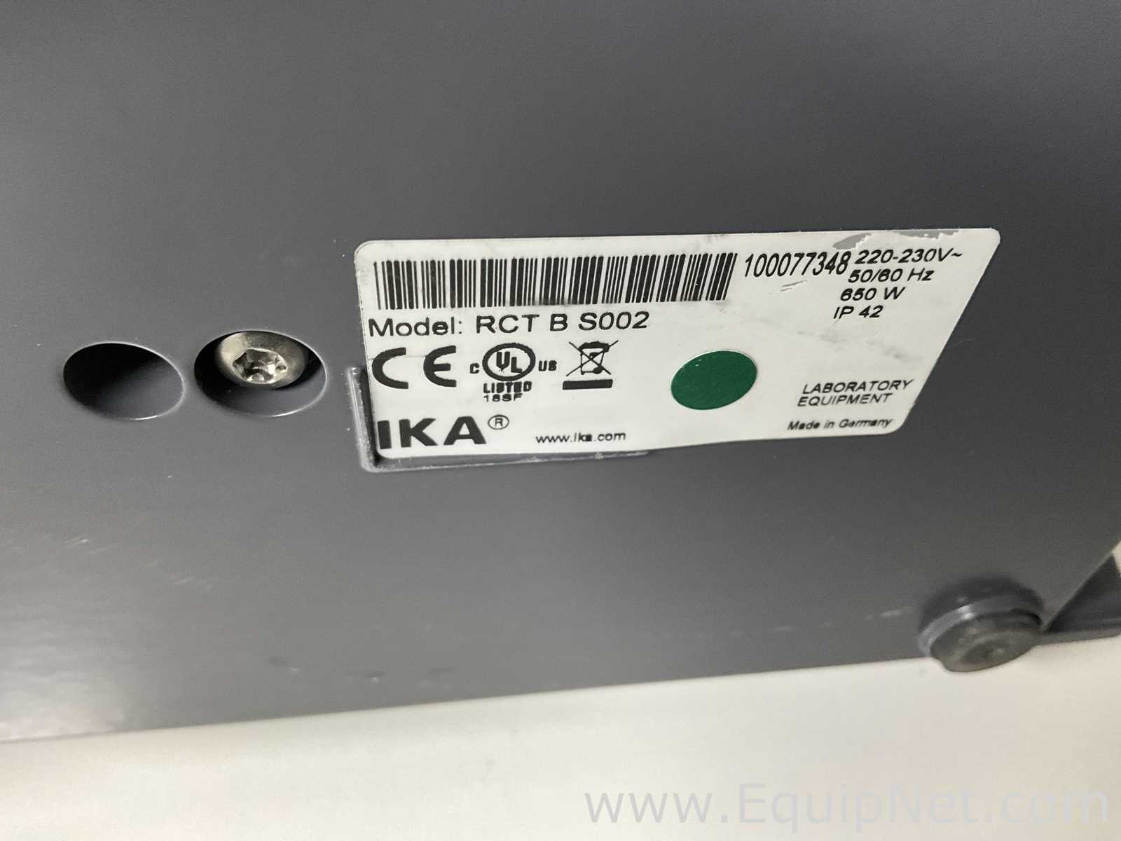 lote de  2 Agitador e Placa de Aquecimento IKA RCT BASIC
