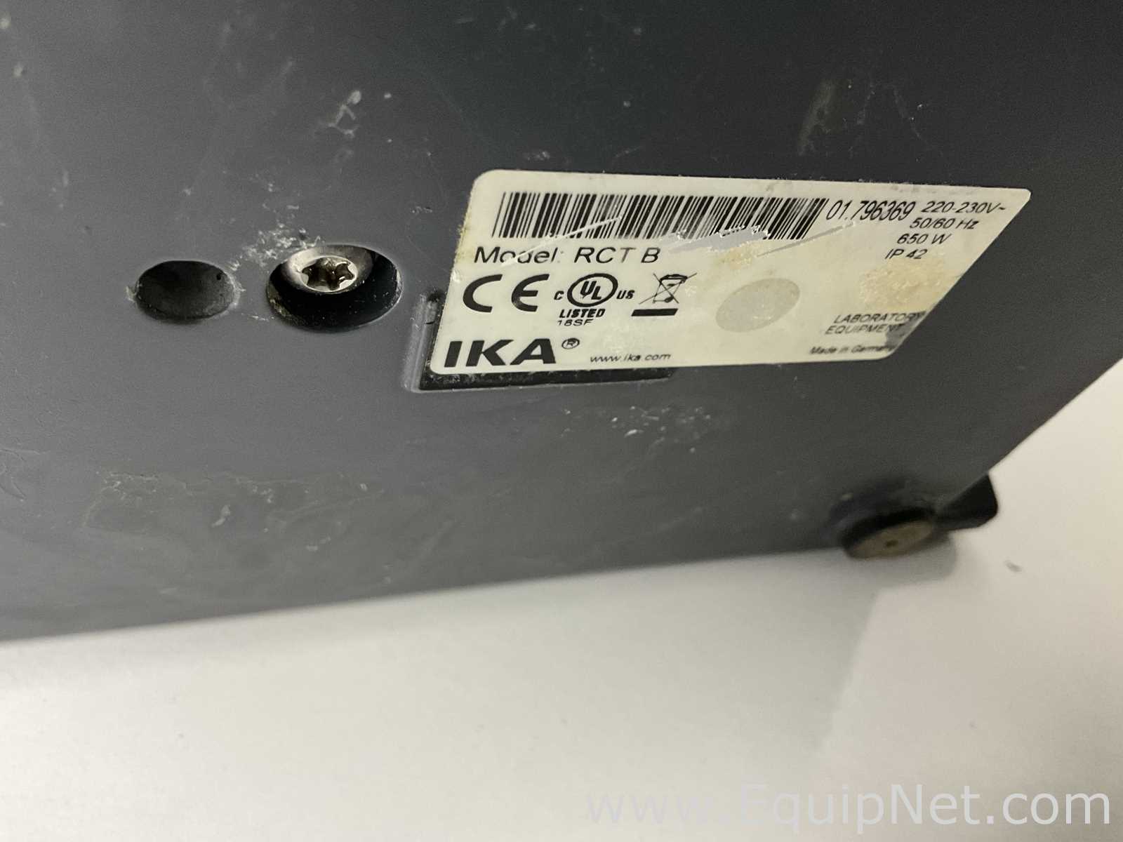 lote de  2 Agitador e Placa de Aquecimento IKA RCT BASIC