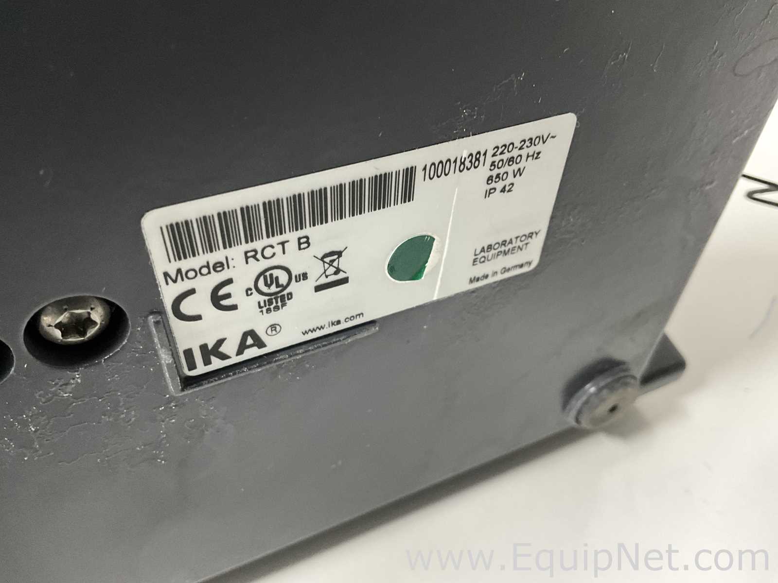 lote de  2 Agitador e Placa de Aquecimento IKA RCT BASIC
