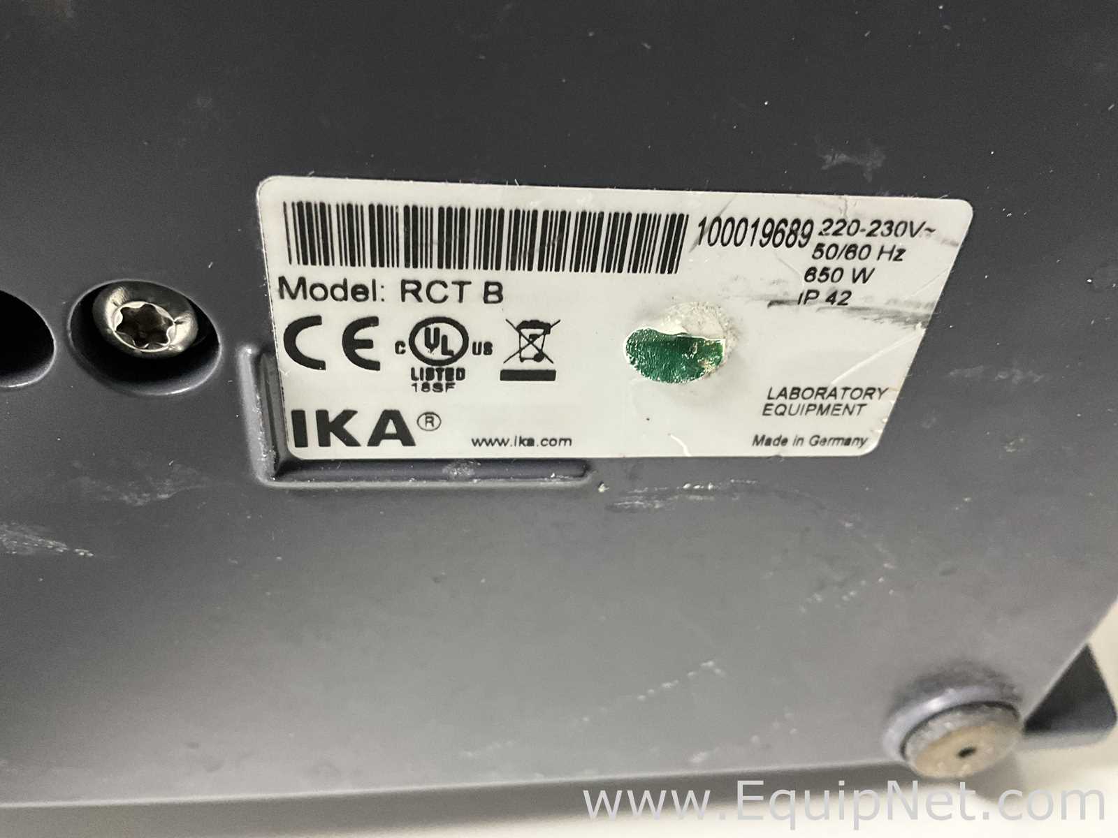 lote de  2 Agitador e Placa de Aquecimento IKA RCT BASIC