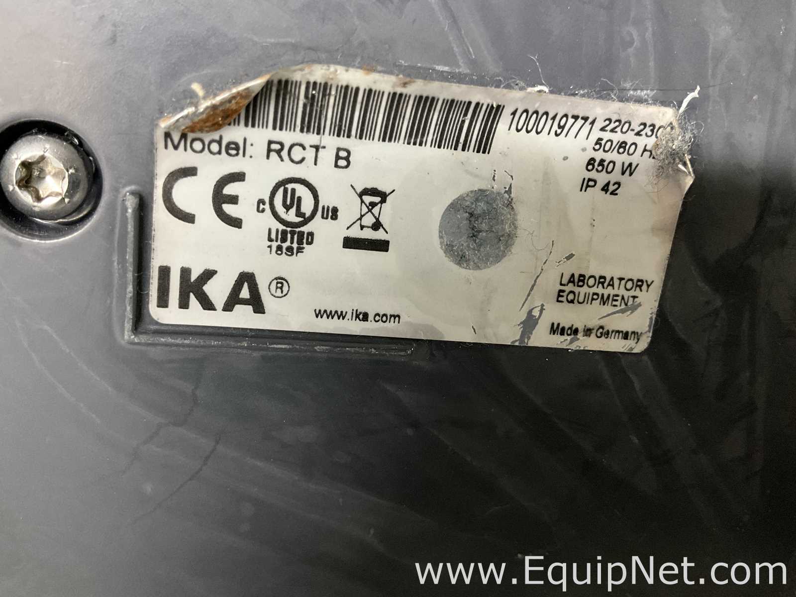lote de  2 Agitador e Placa de Aquecimento IKA RCT BASIC