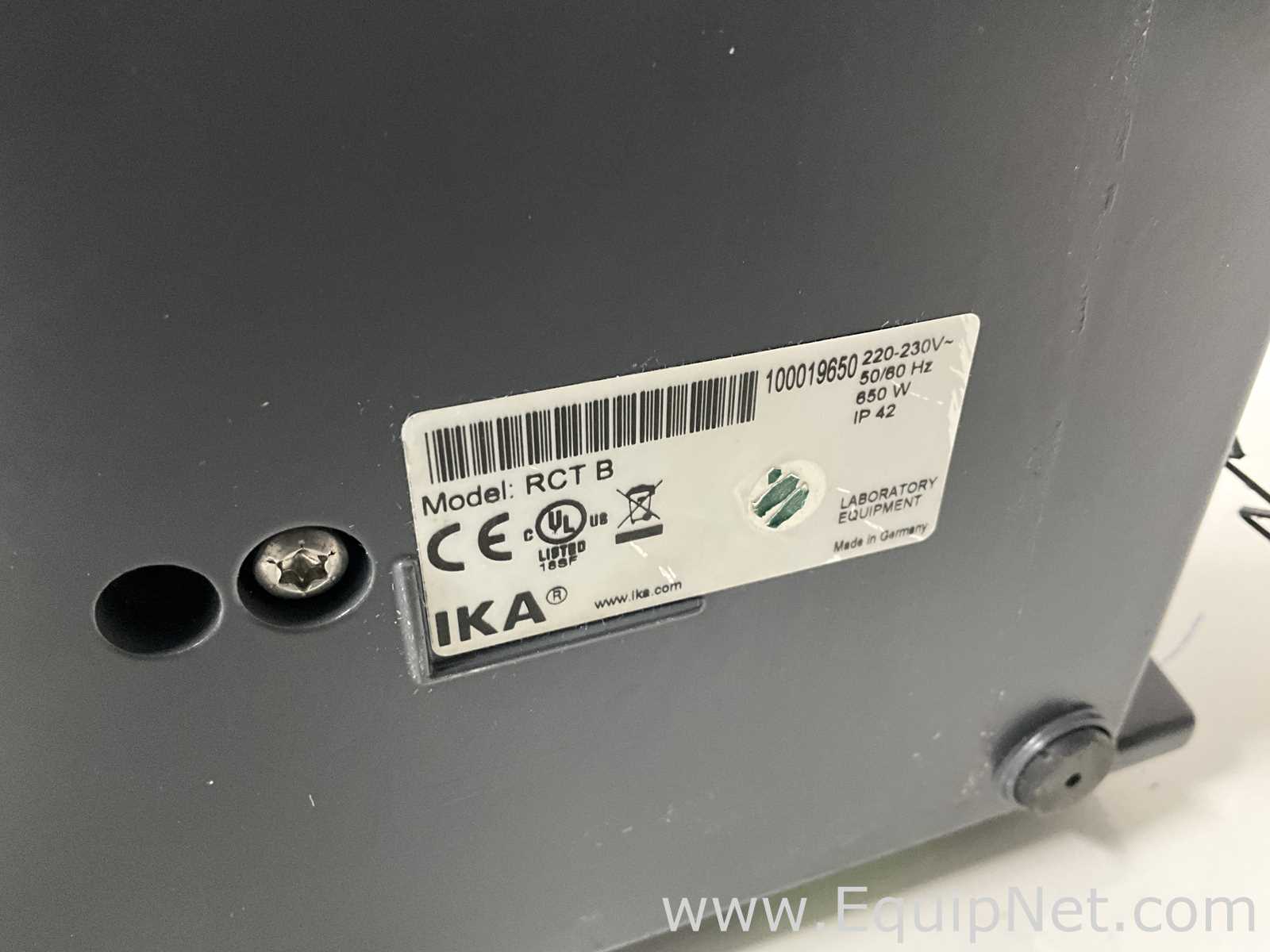 lote de  2 Agitador e Placa de Aquecimento IKA RCT BASIC