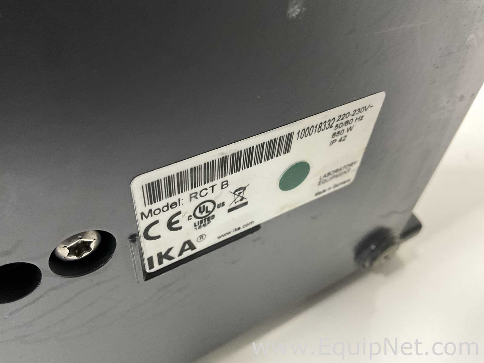 lote de  2 Agitador e Placa de Aquecimento IKA RCT BASIC