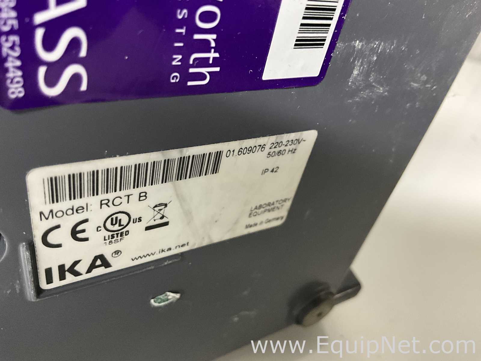lote de  2 Agitador e Placa de Aquecimento IKA RCT BASIC