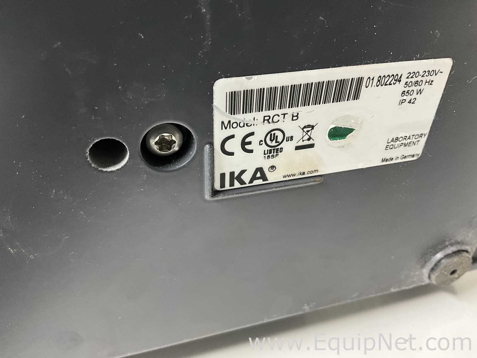 lote de  2 Agitador e Placa de Aquecimento IKA RCT BASIC