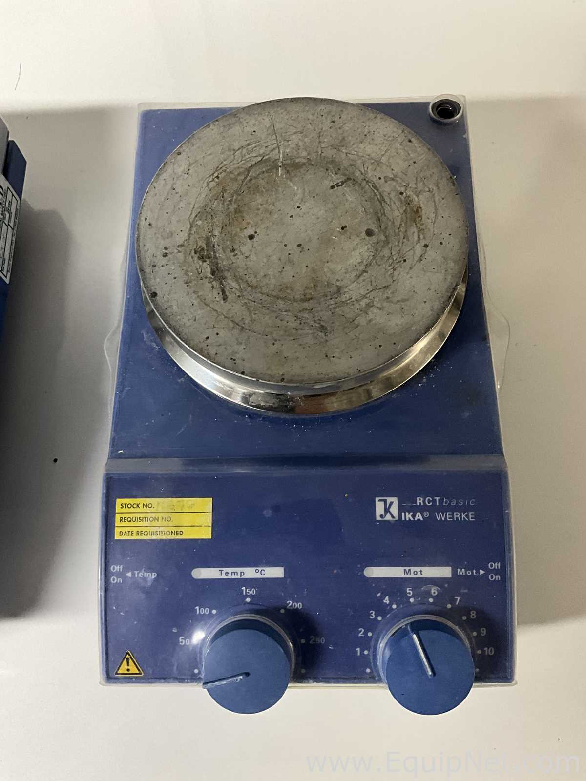 Lot of 3 Off IKA RCT BASIC Hot Plate Magnetic Stirrers