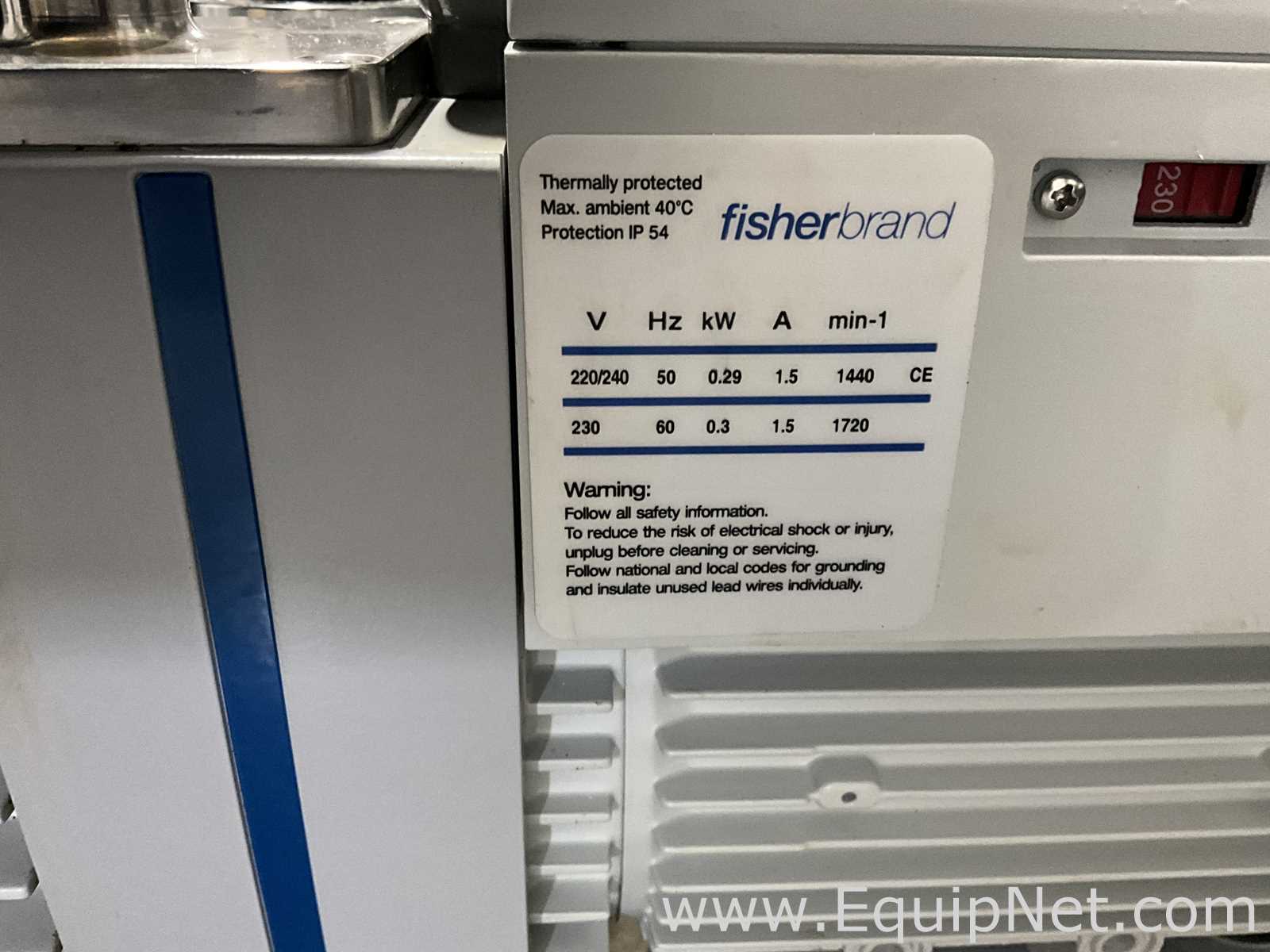 Bomba de Vacío Fisher Brand FRVP5