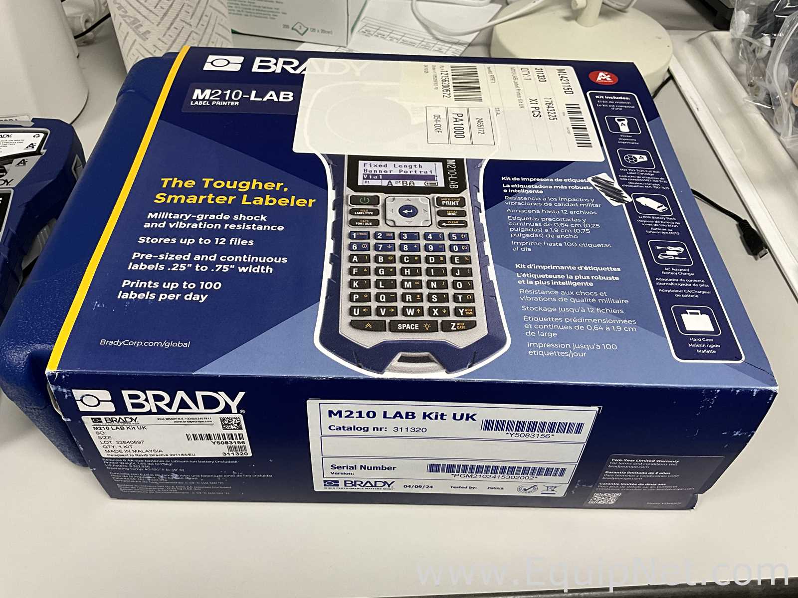 Impressora Brady M210-LAB