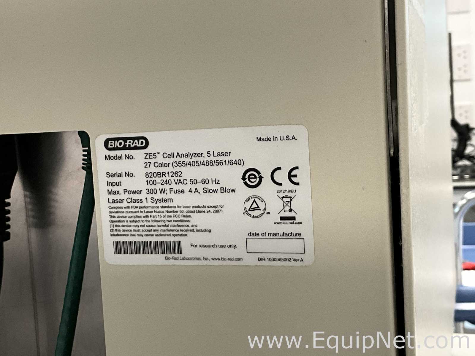 Bio Rad ZE5 Cell Analyser - R