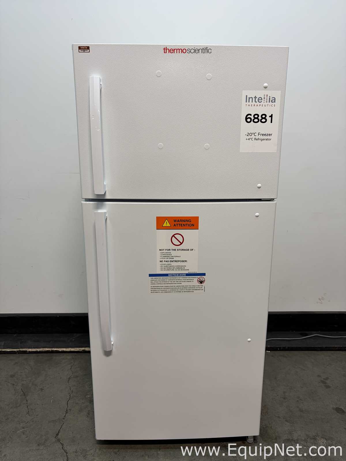 Thermo Scientific GTTSV18CPSA General-Purpose Laboratory Refrigerator/Freezer Combination Unit
