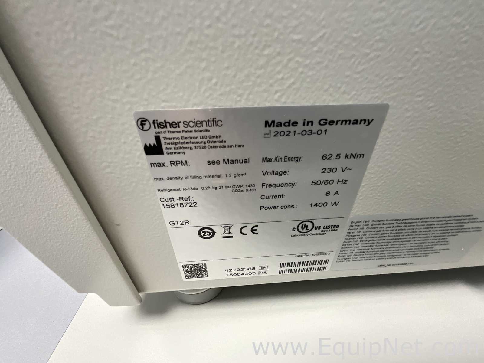 Centrífuga para Laboratórios Fisher Brand GT2R