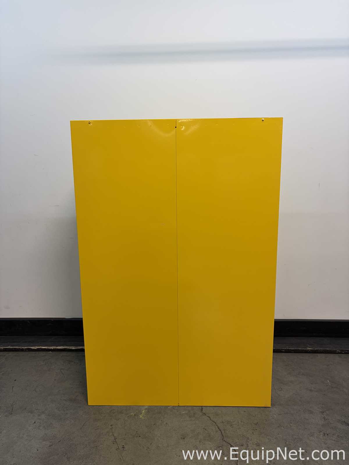 Uline H-1564M-Y 45 Gal. Flammable Storage Cabinet