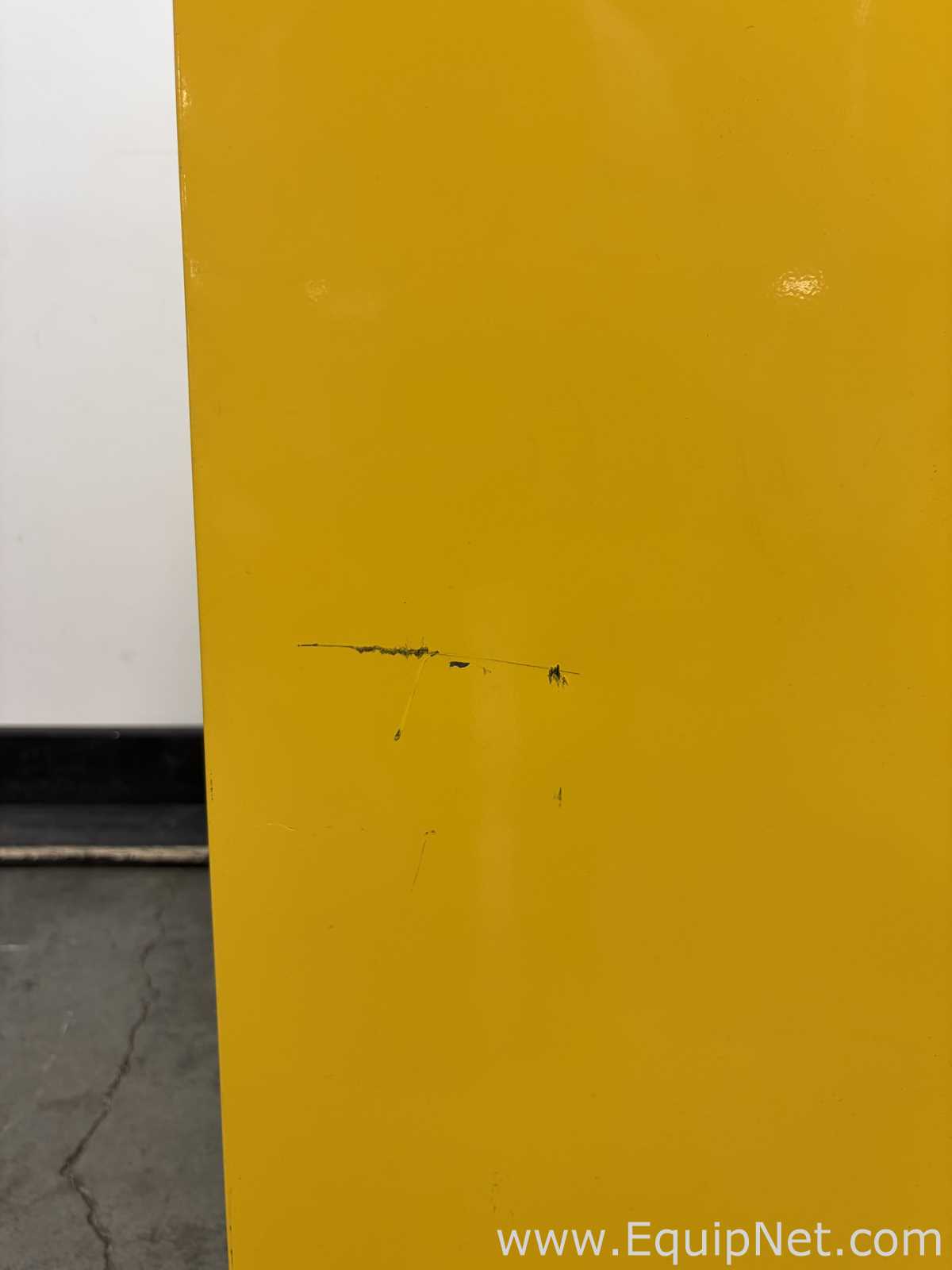 Uline H-1564M-Y 45 Gal. Flammable Storage Cabinet