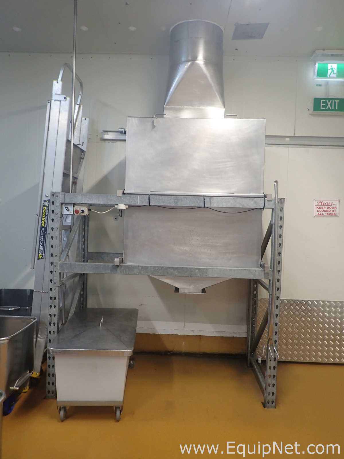 Funil aço inox  