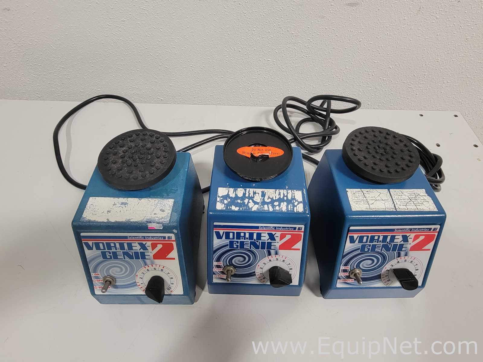 Lote de 3 Agitador Scientific Industries, Inc. Vortex Genie 2