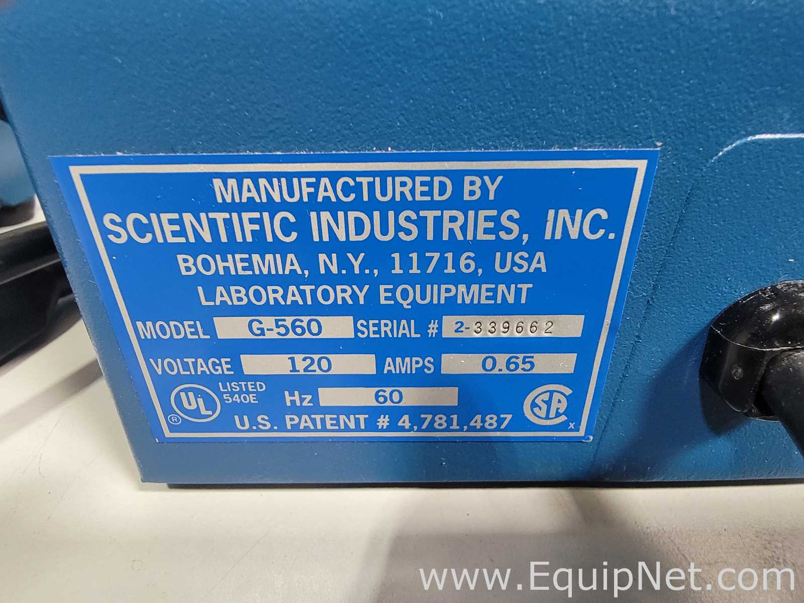 Lote de 3 Agitador Scientific Industries, Inc. Vortex Genie 2