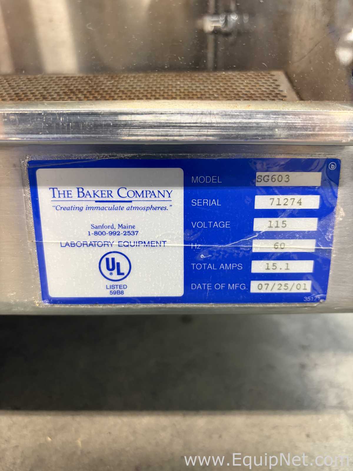 Baker Company SG603 SterilGARD III Advance Biological Safety Cabinet