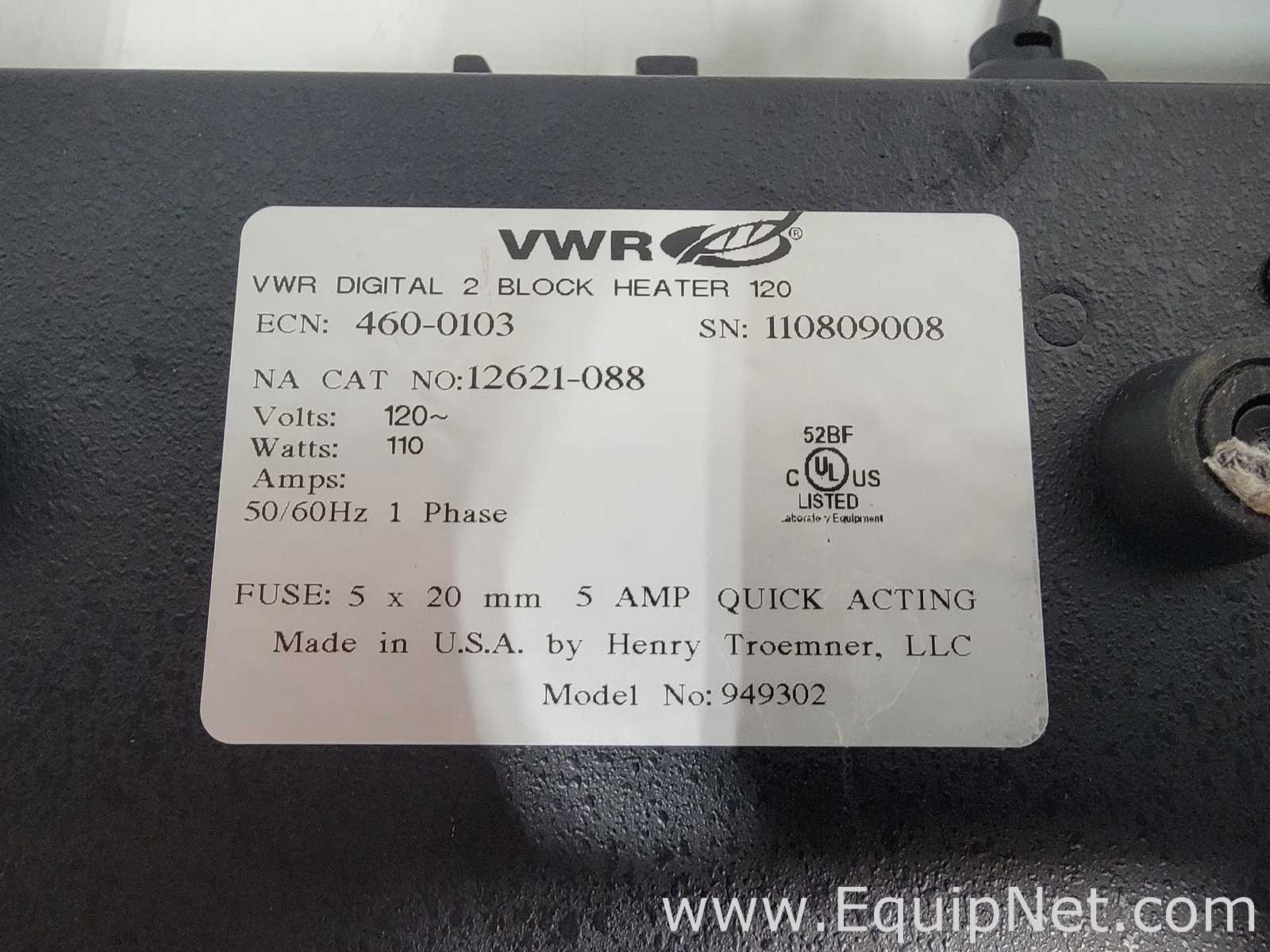 lote de  3 Aquecedor VWR Heatblock