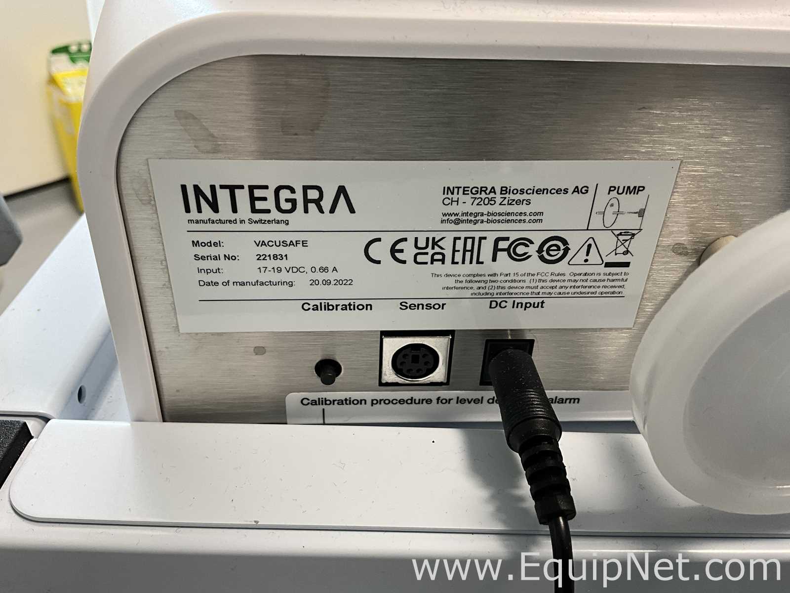 Bomba de Vacío Integra Biosciences AG Vacusafe