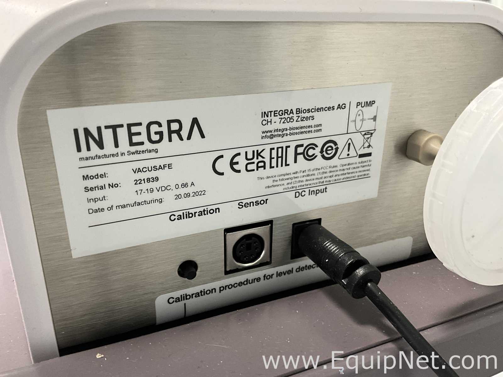 Integra Biosciences AG Vacusafe Vacuum Pump