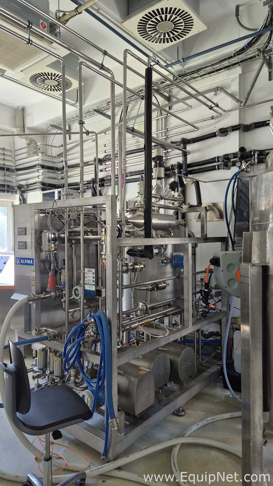 Alpma Mobile CIP and Buffer Dilution Skid