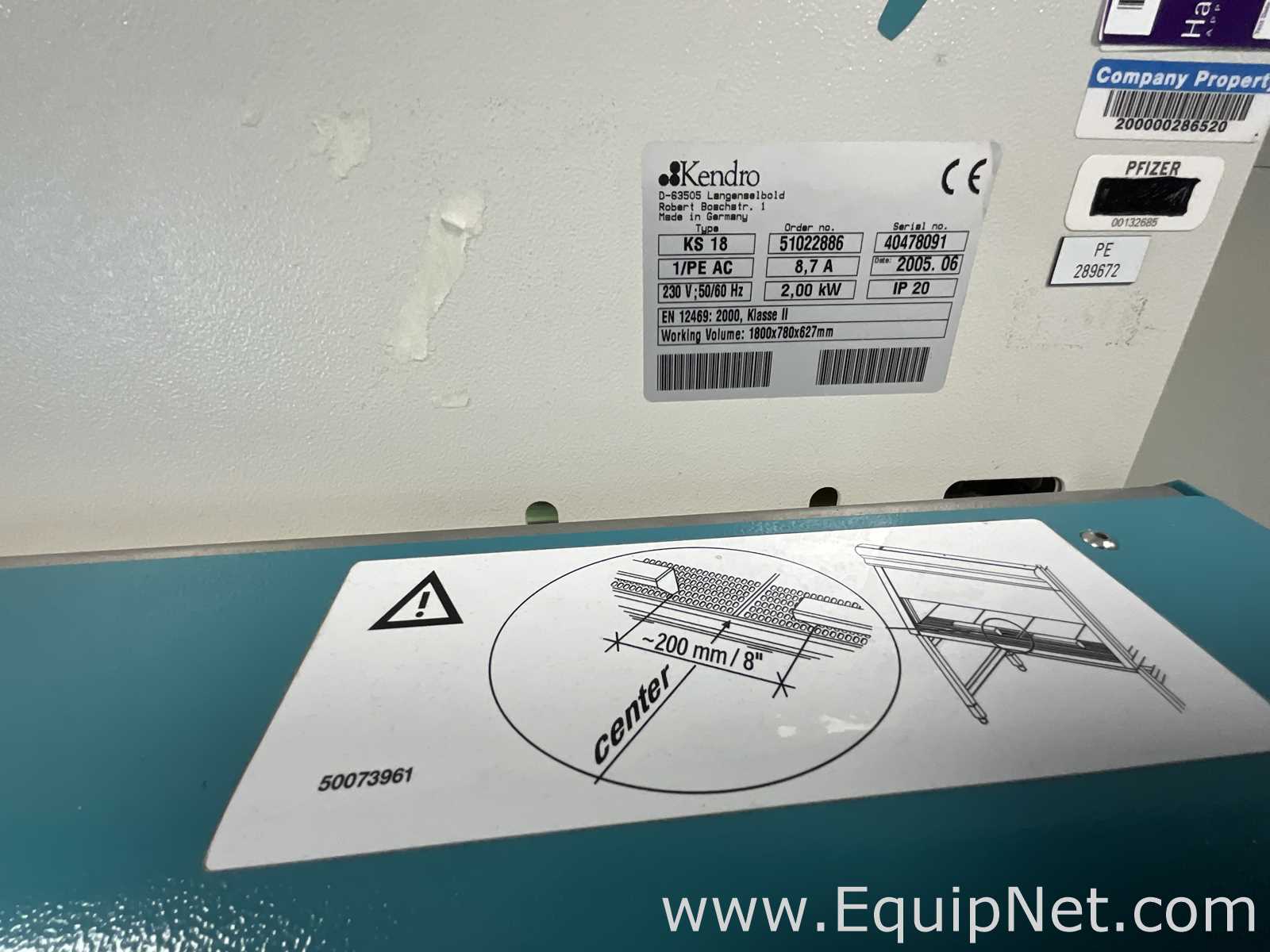 Cabina de Seguridad Biológica Kendro Laboratory Products KS 18