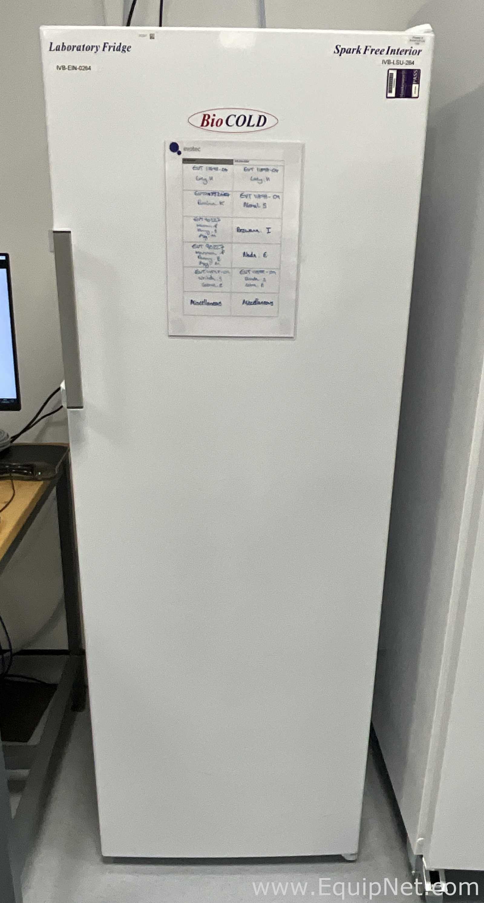BioCold Scientific Inc. BIO360FRSS 322 Litre Up Right Laboratory Refrigerator