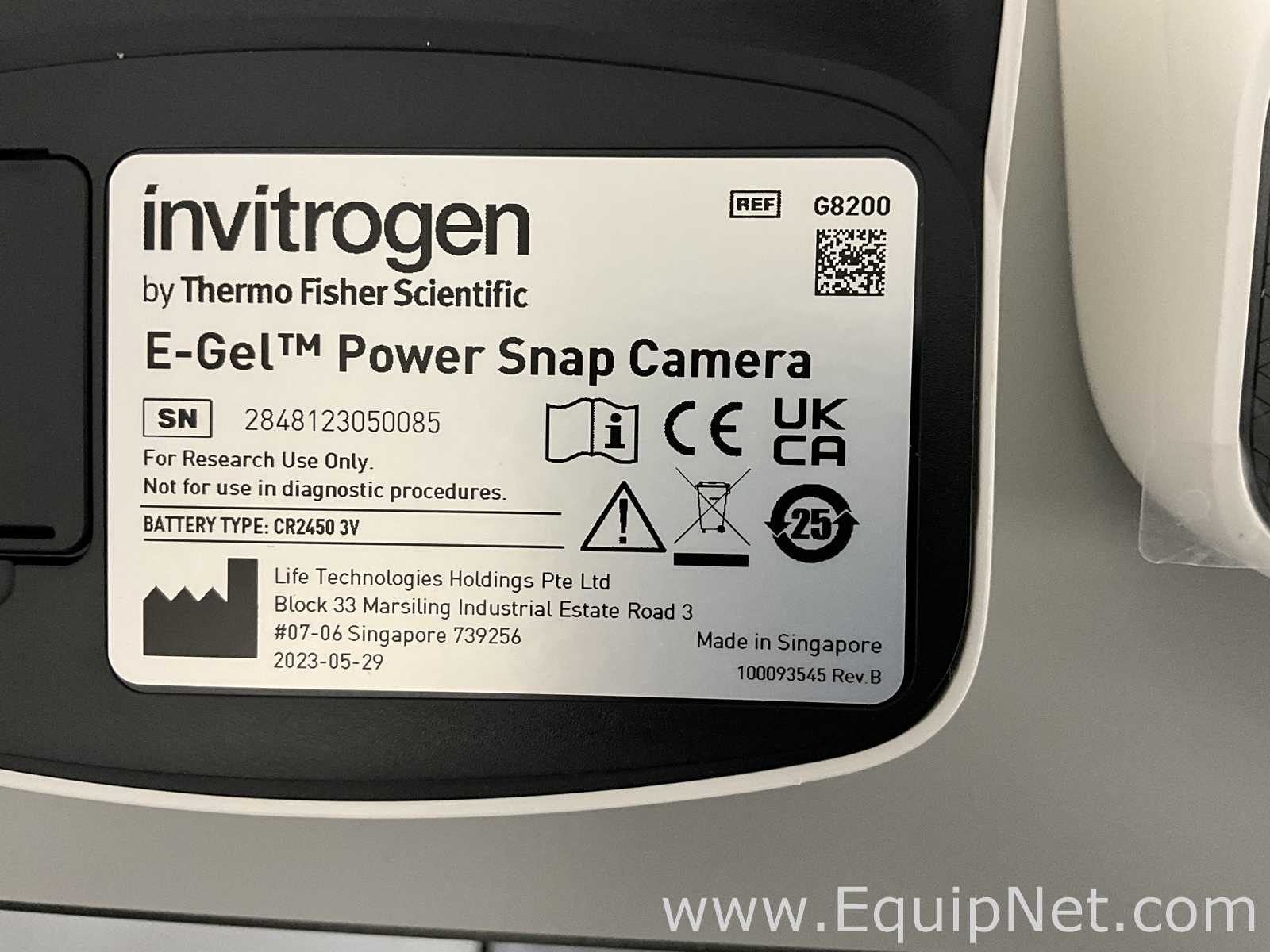 Invitrogen E-Gel Power Snap Electrophoresis with Power Snap Camera
