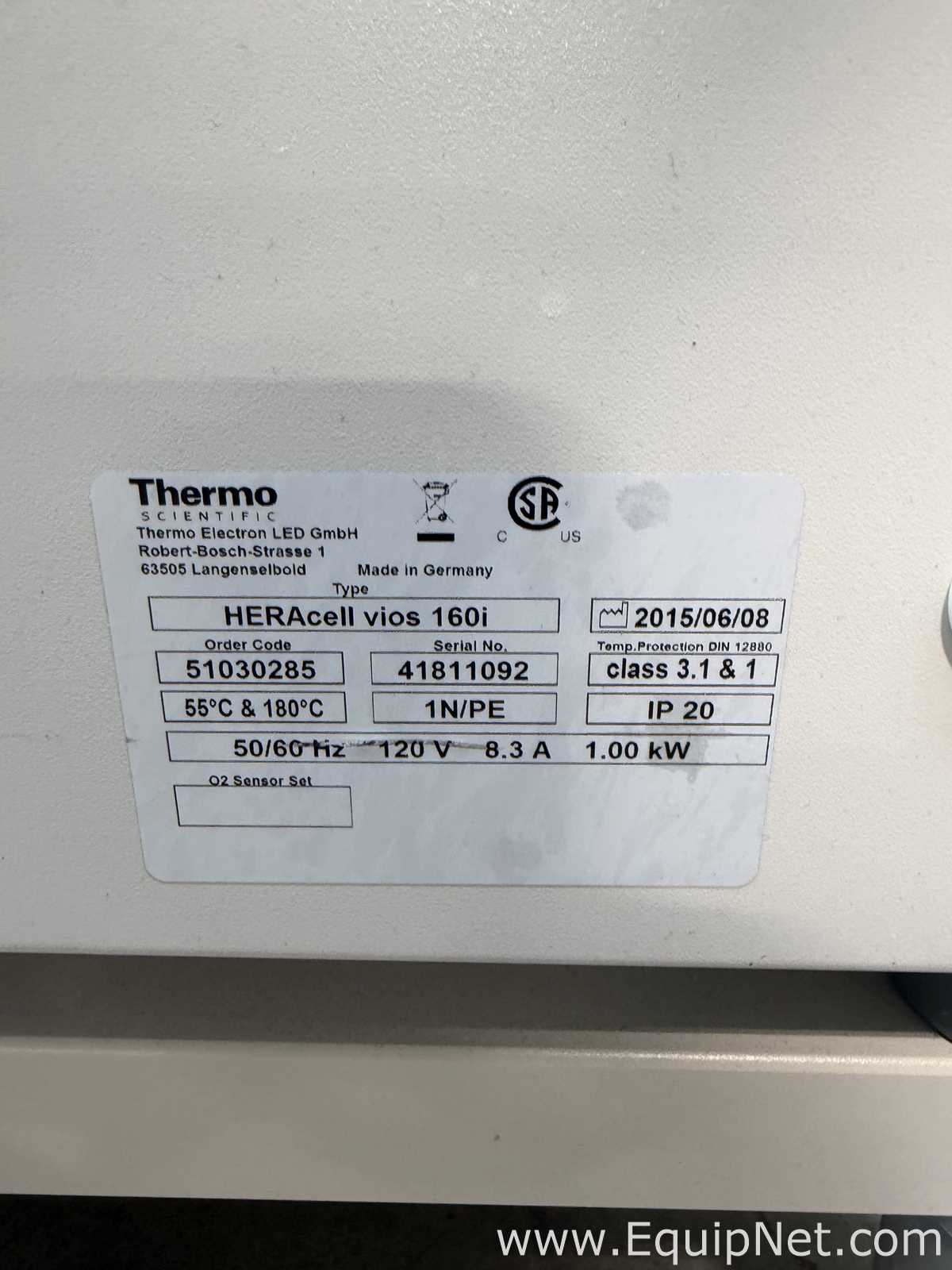 Thermo Scientific Heracell Vios 160i Double Stack Incubators